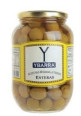 YBARRA Aceitunas verdes manzanilla con hueso YBARRA bote de 500 g.