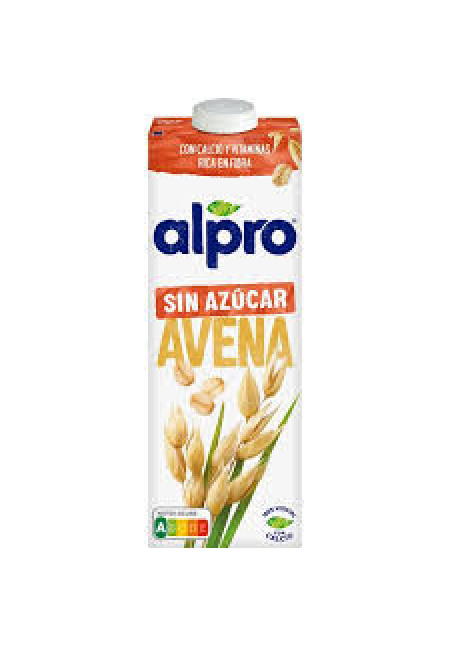 ALPRO Bebida de avena 100% vegetal, sin azúcar ni edulcorantes 1 l