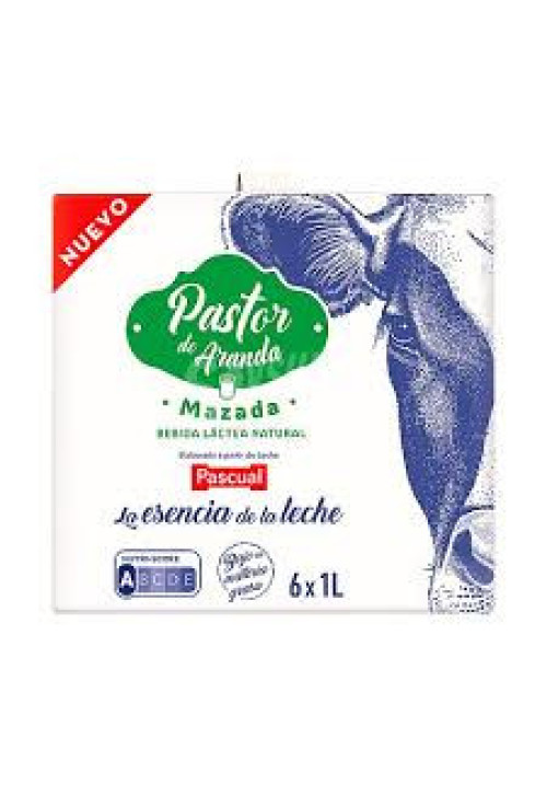 PASTOR DE ARANDA de Pascual Bebida lactea natural (Mazada) elaborada a partir de leche Pascual 6 x 1 l.