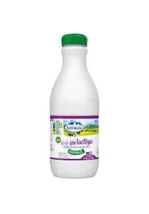 CENTRAL LECHERA ASTURIANA Leche desnatada (0% materia grasa) de vaca, sin lactosa y de origen español1.5 l.