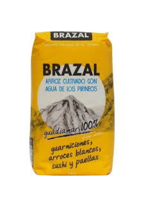 BRAZAL Arroz semi largo BRAZAL paquete de 1 kg.