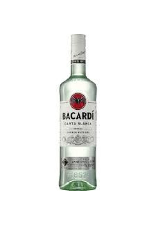 BACARDI Ron blanco de calidad superior Carta blanca botella de 1l.