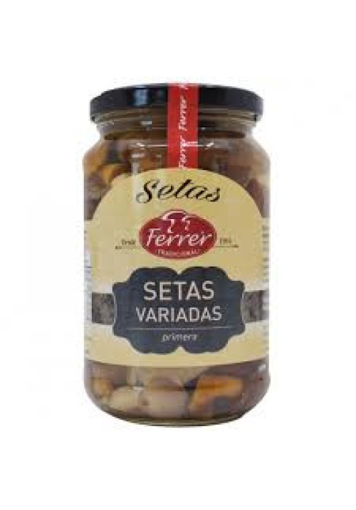 FERRER Setas variadas al natural frasco de 200 g.