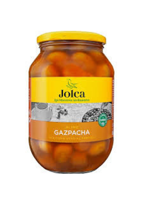 JOLCA Aceituna verde Verdial partida, gazpacha JOLCA 835 g.