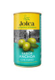 JOLCA Aceitunas verdes manzanilla con sabor a anchoa con hueso JOLCA 185 g.