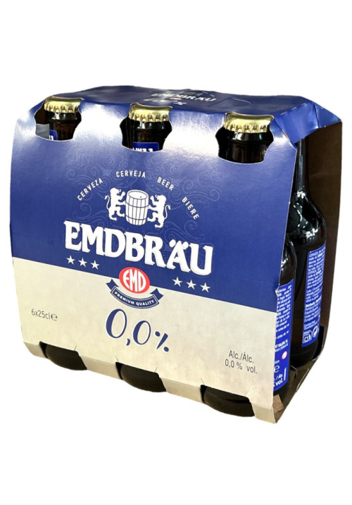 Emdbrau sin alcohol 6*25cl