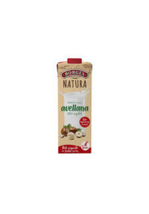 BORGES Bebida natural 100% vegetal de arroz y avellanas NATURA1 l.