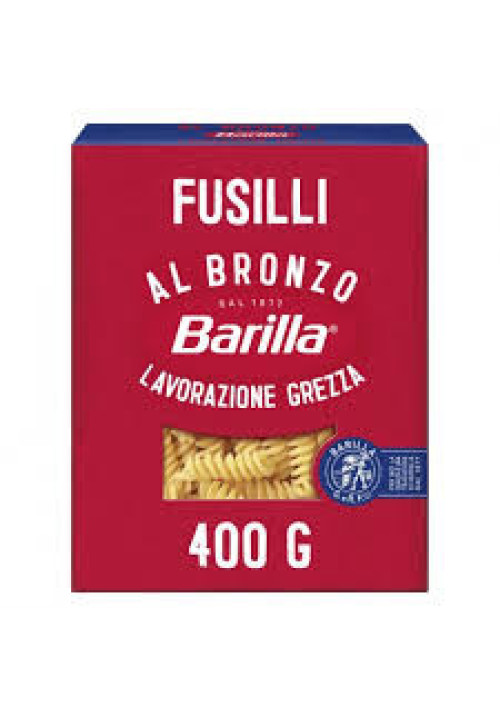 BARILLA Fusilli Albronzo BARILLA 400 g.