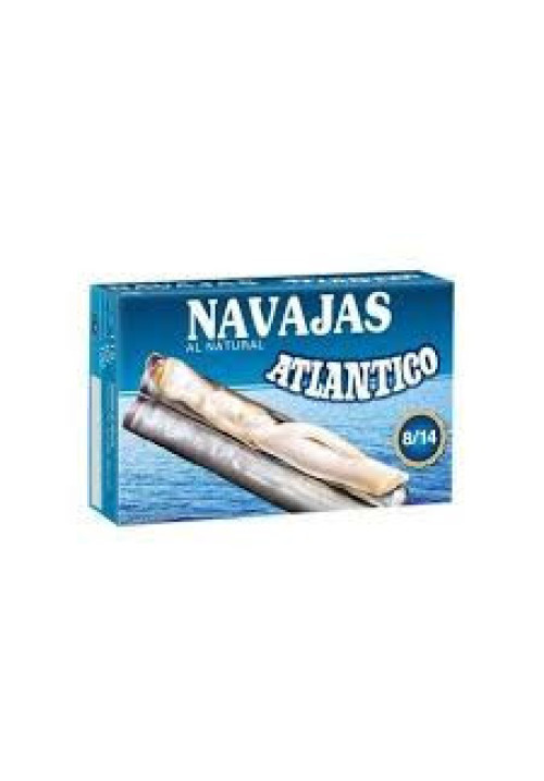 ATLÁNTICO Navajas al natural 63 g.