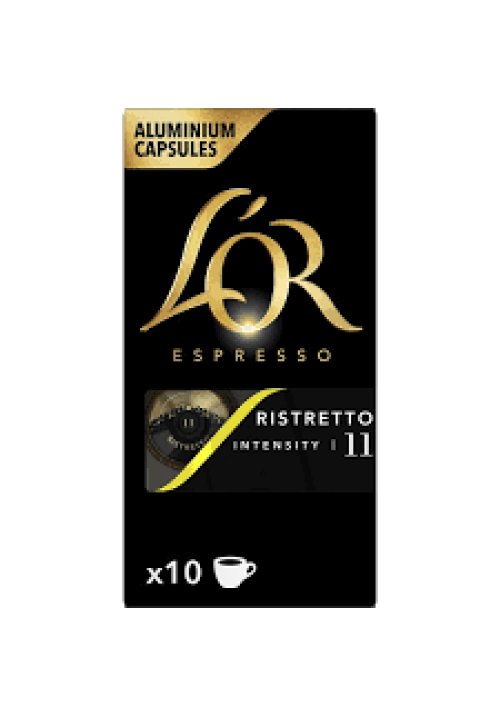 L'OR ESPRESSO Café en cápsulas Ristretto I11, 10 uds.