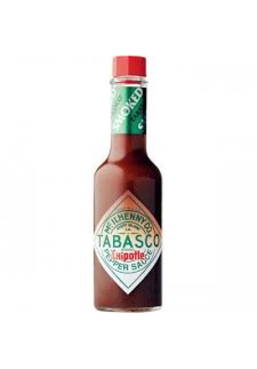 CHIPOTLE Salsa de tabasco con chiles ahumados bote 60 ml.