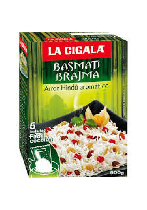 LA CIGALA Arroz basmati paquete de 500 g.