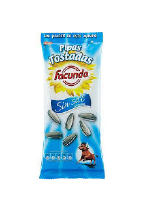 FACUNDO Pipas tostadas sin sal FACUNDO 100 g.