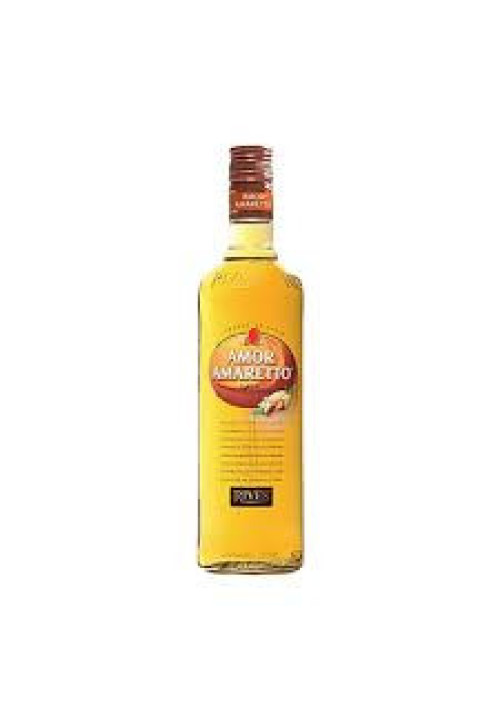 RIVES Licor de almendra amor amaretto sin alcohol RIVES botella de 70 cl.