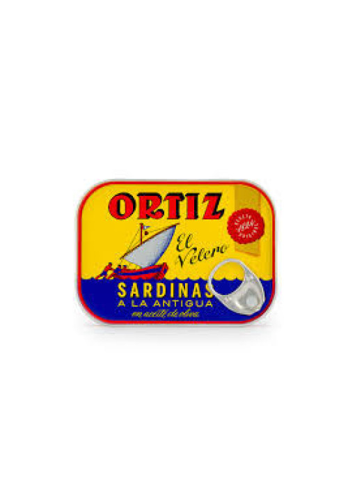 ORTIZ Sardinas en aceite de oliva a la antigua 140 g.