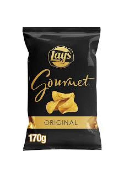 LAY'S Gourmet Patatas fritas lisas crujientes en bolsa 170 g.