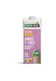 ECOCESTA Bebida vegetal de arroz y coco ecológicos, sin azúcares añadidos 1 l.