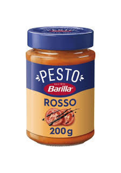 BARILLA Salsa Pesto rosso con aceite balsámico de módena BARILLA 200 g.