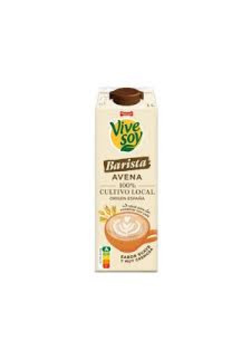 VIVESOY Bebida avena barista sin azúcar añadido 1 l.