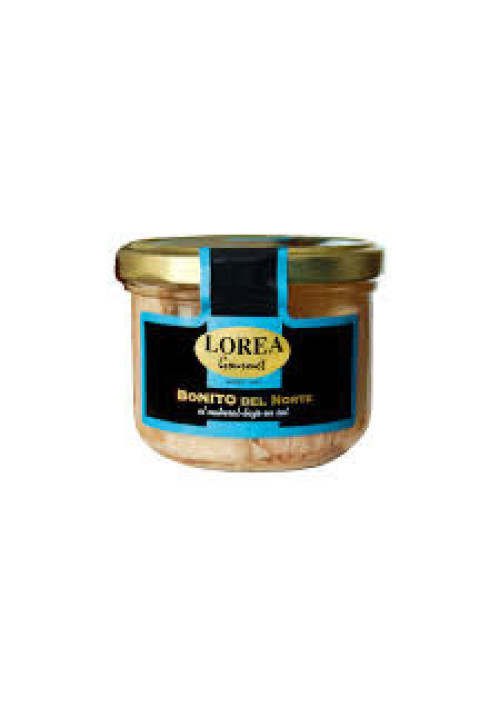 LOREA Gourmet Bonito del Norte al natural bajo en sal 225 g.