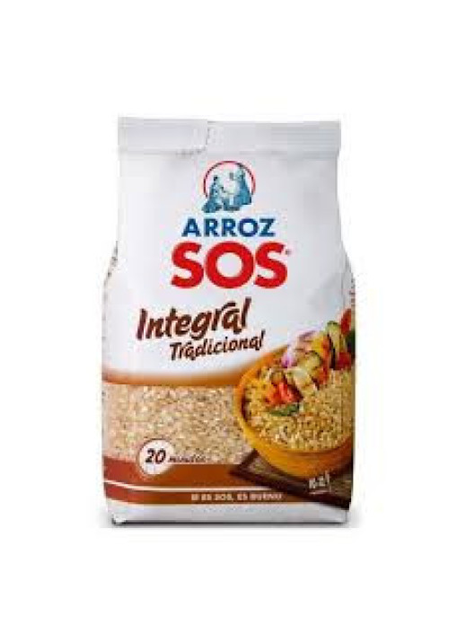 SOS Arroz integral tradicional SOS 1 kg