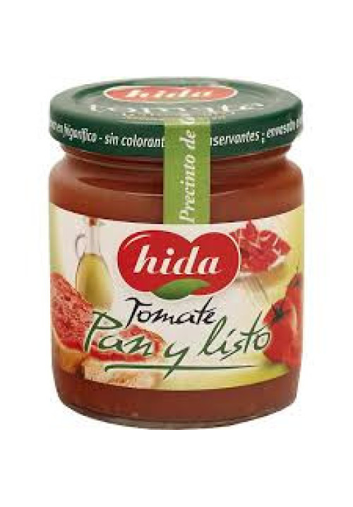 HIDA Tomate para untar frasco de 220 g.