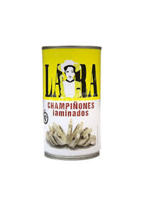 LARA Champiñones laminados bote de 185 g.