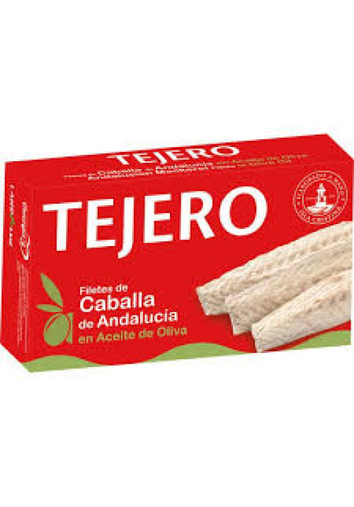 TEJERO Caballa de Andalucía en aceite de oliva en filetes 80 g.