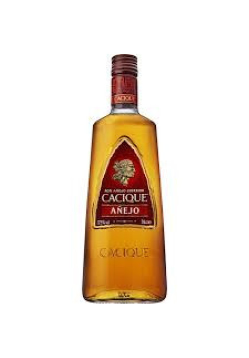 CACIQUE Ron dorado añejo de calidad superior CACIQUE botella de 70 cl.