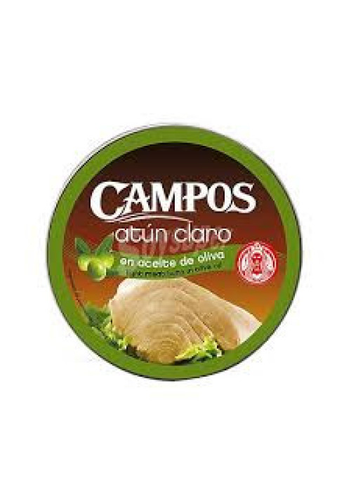 CAMPOS Atún claro en aceite de oliva 104 g.