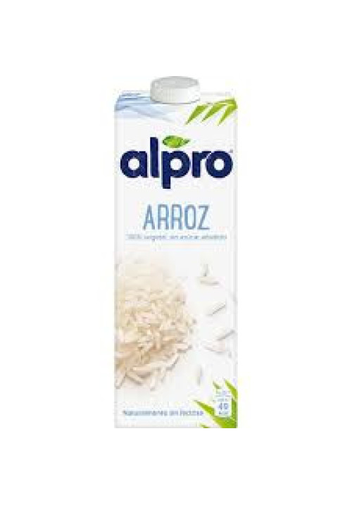 ALPRO Bebida de arroz 100% vegetal y sin azúcares añadidos 1 l.