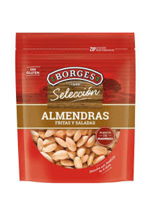 BORGES Almendras fritas y saladas BORGES SELECCIÓN 160 g.