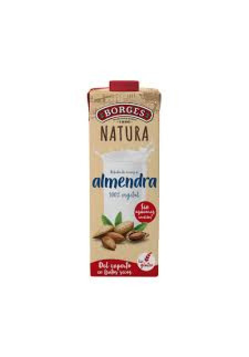 BORGES Bebida natural 100% vegetal de arroz y almendra NATURA1 l.