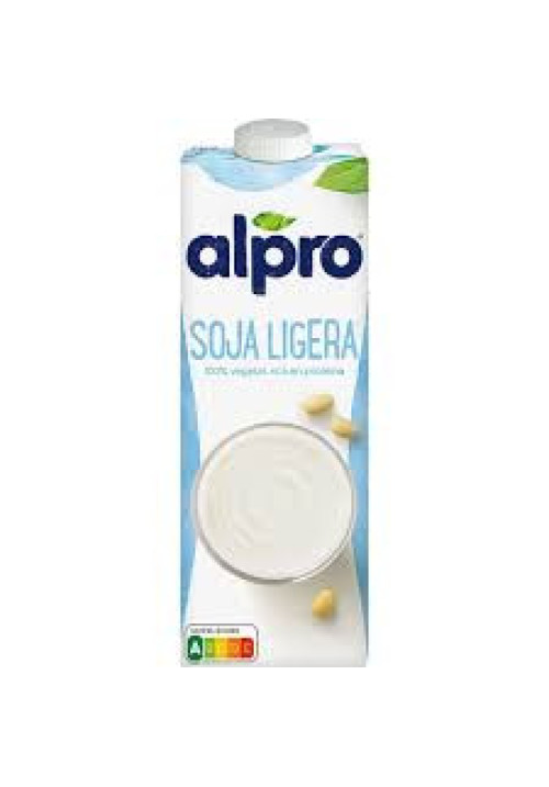 ALPRO Bebida de soja ligera 100% vegetal 1 l.