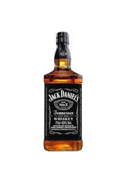 JACK DANIEL'S Old Nº7 Tennessee Whiskey tipo bourbon de sabor suave e intenso al paladar botella de 70 cl.