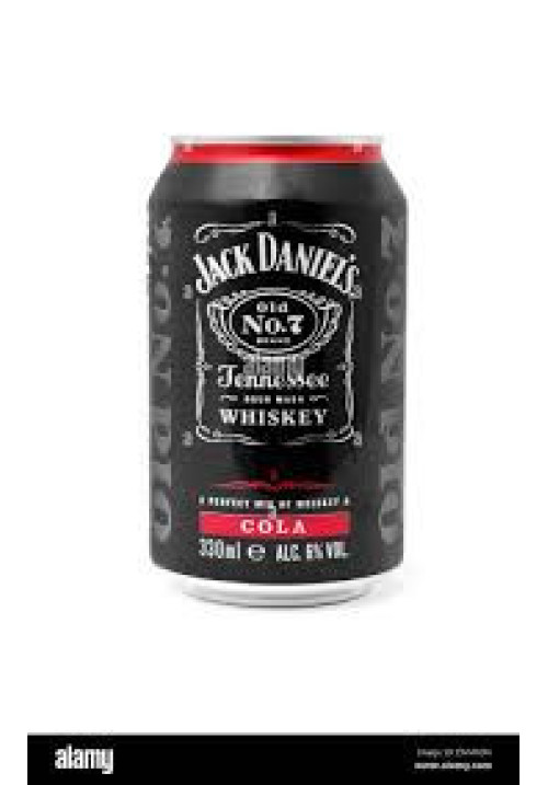 COCACOLA Jack Daniel´s Jack and coke 330 ml.