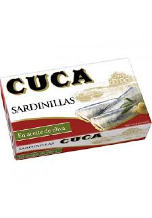 CUCA Sardinillas en aceite de oliva 63 g.