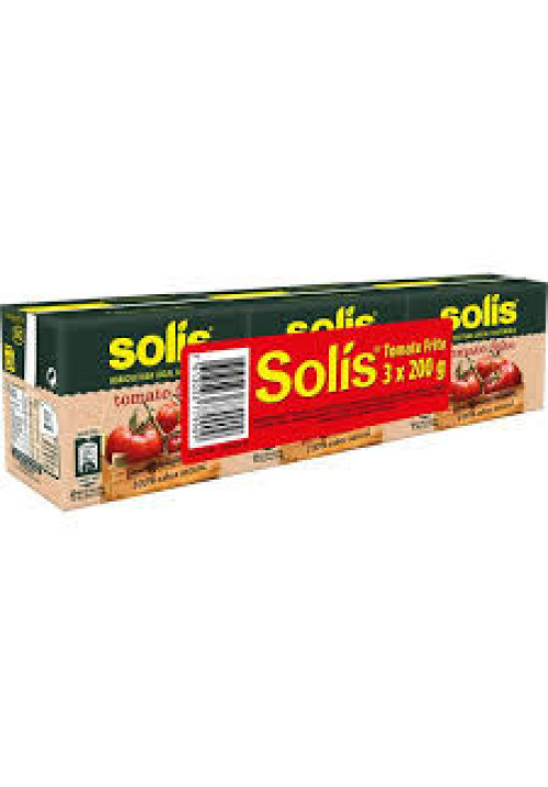 SOLÍS Tomate frito 3 uds x 200 g.