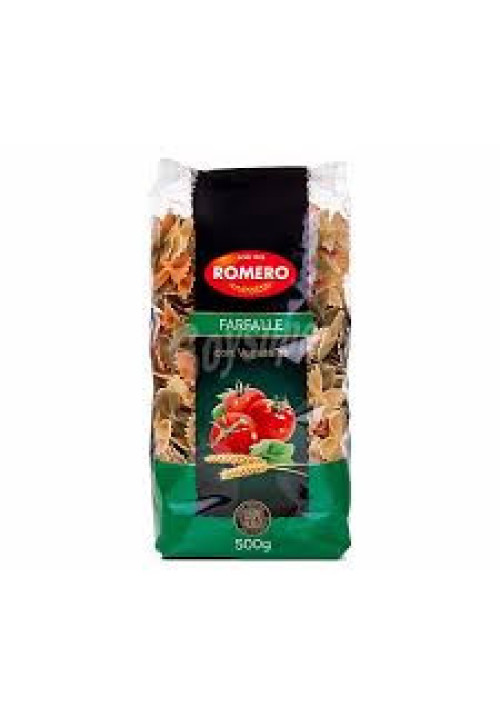 ROMERO Pasta lazos tres sabores, pasta ROMERO 500 gr.