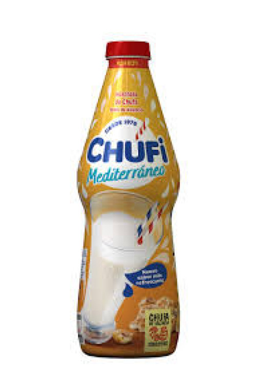 CHUFI Horchata de chufa con denominación de origen Chufa de Valencia CHUFI Mediterráneo 1 L.