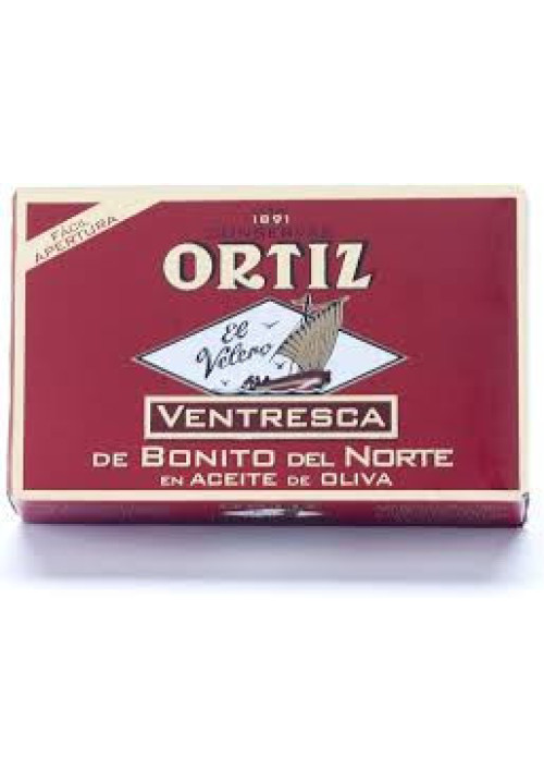 ORTIZ Ventresca de bonito en aceite de oliva 80 g.