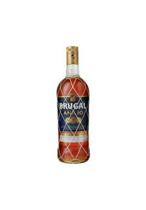 BRUGAL Ron añejo de calidad superior, destilado, envejecido y embotellado en Republica Dominicana BRUGAL botella 1l.