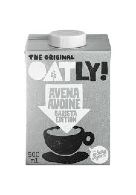 OATLY Barista Bebida vegetal de avena, especial para el café 500 ml.