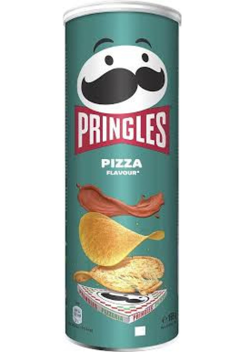 PRINGLES Patatas con forma de teja sabor pizza PRINGLES 165 g.