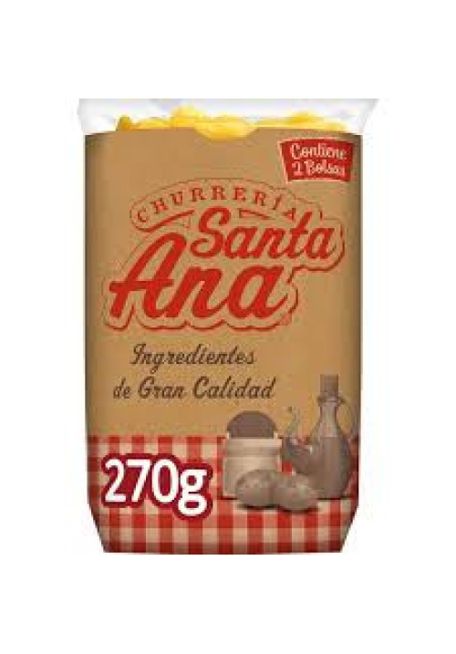 SANTA ANA Patatas fritas artesanas SANTA ANA bolsa de 2 uds x 135 g.