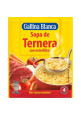 GALLINA BLANCA Sopa de ternera con estrellitas sobre de 74 g.