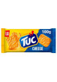 TUC Galletas saladas con sabor a queso de LU TUC paquete de 100 gramos.