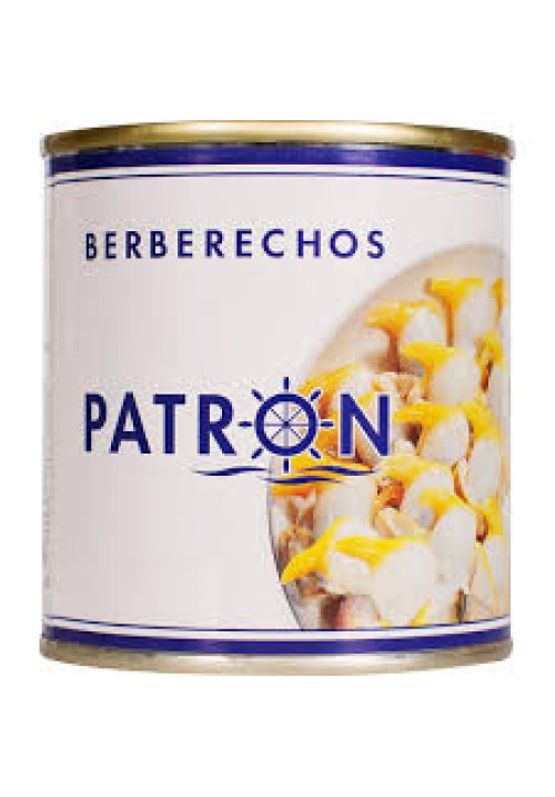 PATRON Berberechos pequeños al natural 90 g.