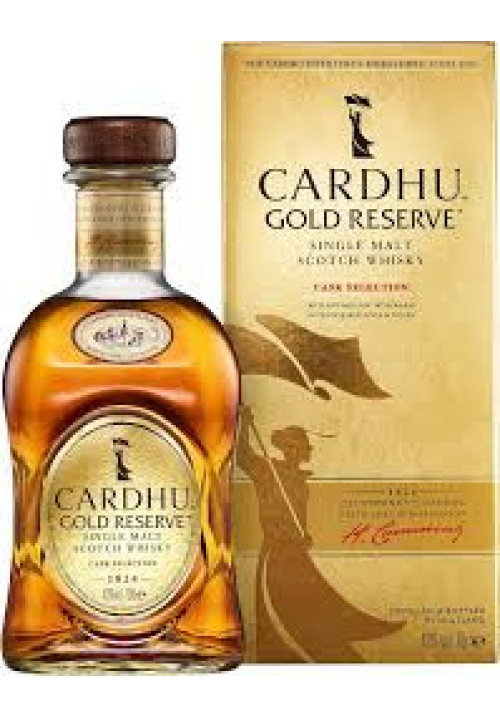 CARDHU Gold reserve Whisky single malt escocés botella 70 cl.