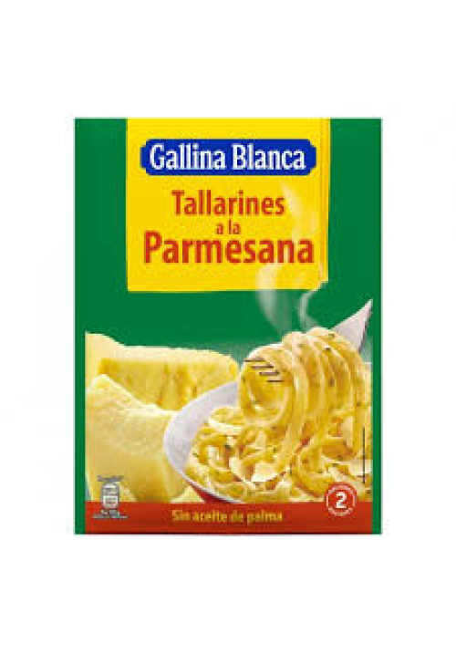 GALLINA BLANCA Tallarines a la parmesana sobre de 143 g.